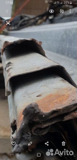 Листы профнастила бу продам