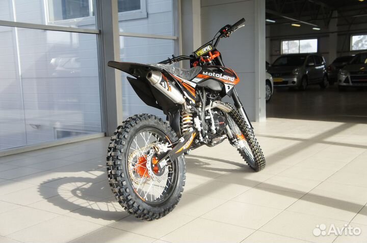 Мотоцикл Кросс Motoland CRF 250 (172FMM) оранжевый