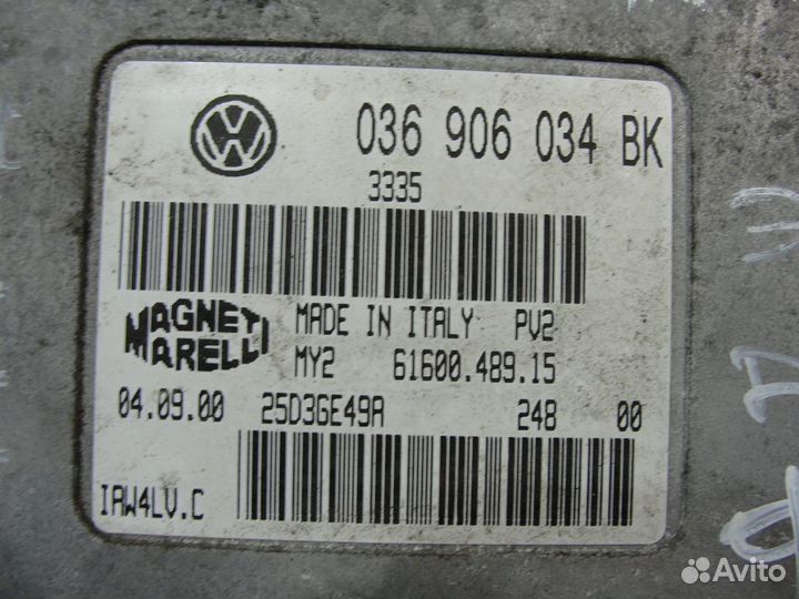 Эбу мозги skoda Fabia AUB 2000-2004