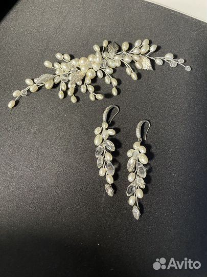 Свадебная бижутерия комплект