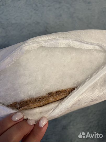 Матрас в круглую кроватку новый