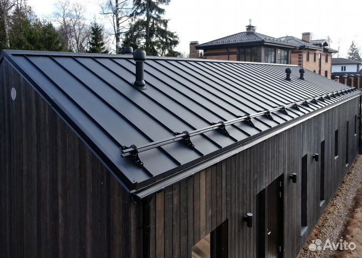 Кликфальц – оригинальное решение для кровли