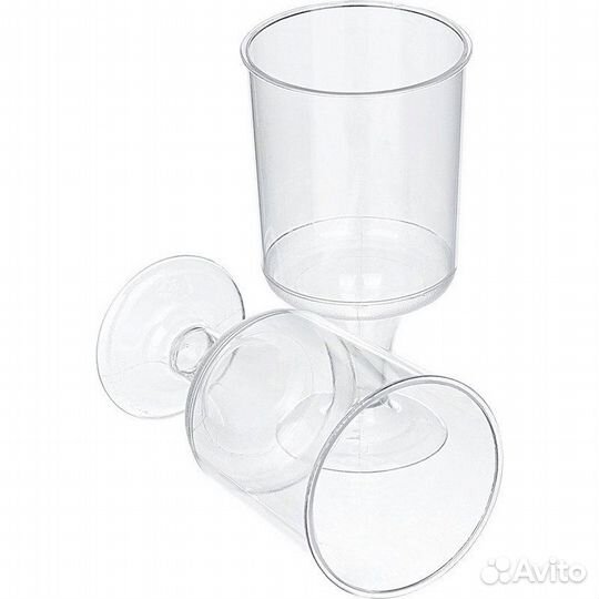 Рюмка на ножке пластиковая 50мл