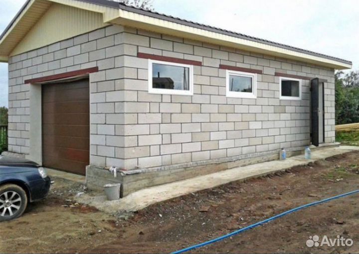 Строительство. Сайдинг, сруб дома, забор, кровля