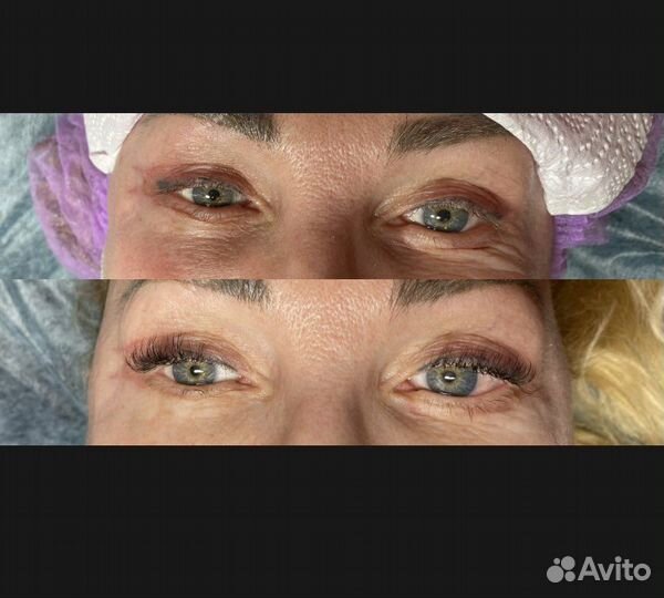 Наращивание ресниц на дому