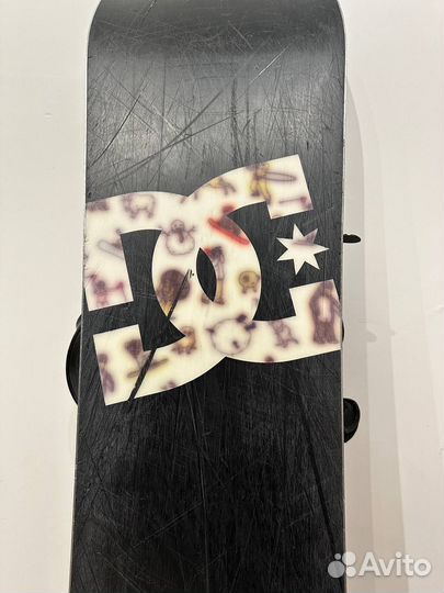 Сноуборд комплект DC 155 + крепы Burton