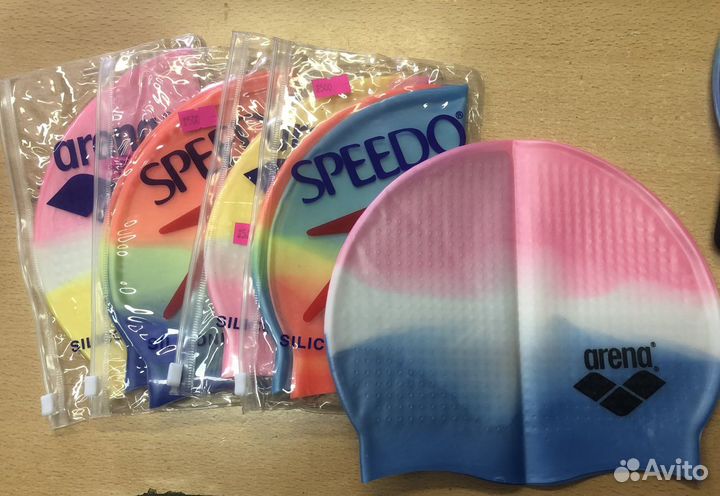 Шапки для плавания силиконовые
