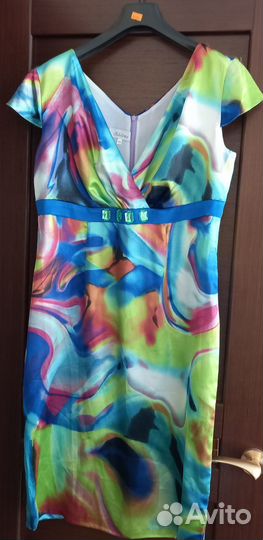 Шелковое платье новое