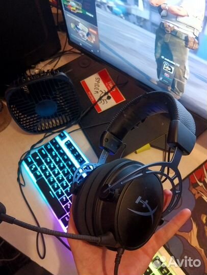 Наушники hyperx cloud alpha s