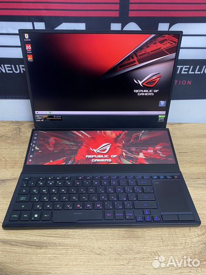 Asus ROG Zephyrus DUO 15 SE, 4K, 16Gb RTX 3080