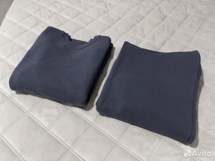 Костюм женский оверсайз графит M-L