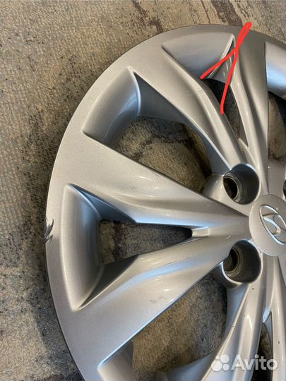 Колпаки на hyundai solaris r15
