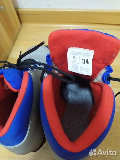 Лыжные ботинки 34