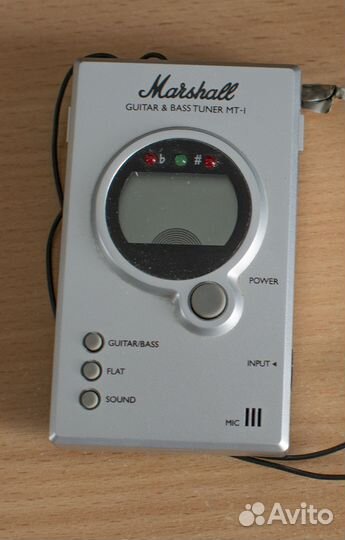 Marshall MT1 тюнер для гитар и баса