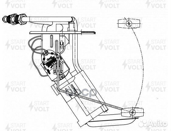 Модуль топливного насоса SFM 0103 startvolt