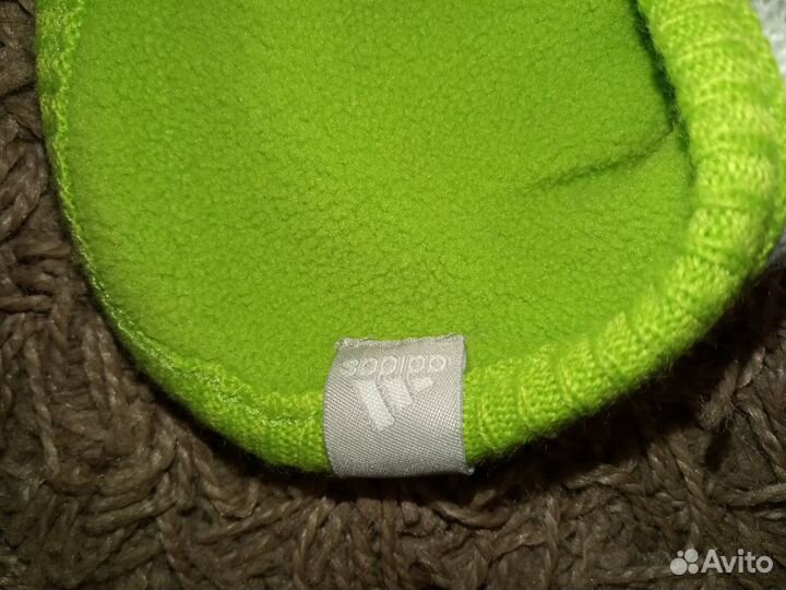 Шапка и варежки Adidas