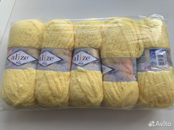 Пряжа для вязания Alize softy baby/mega/plus