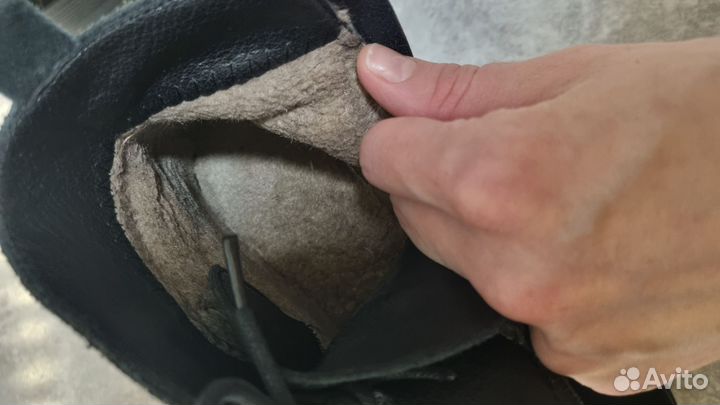 Ботинки на танкетке