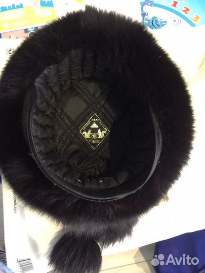 Шапка женская песец