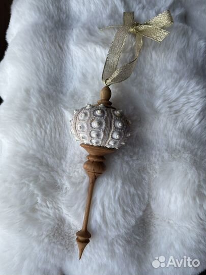 Украшение из морского ежа