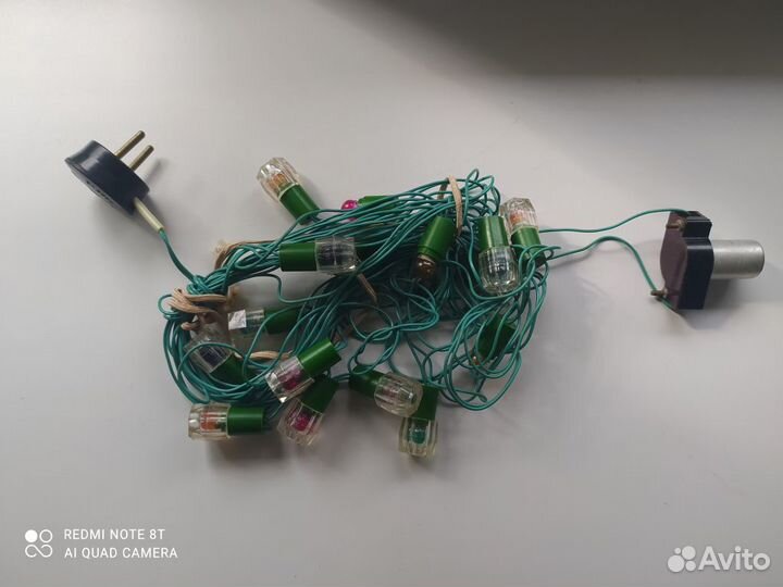 Елочная гирлянда СССР