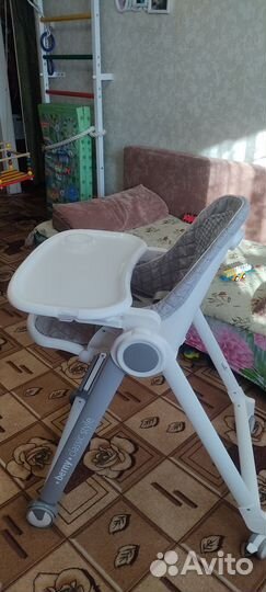 Стульчик для кормления happy baby