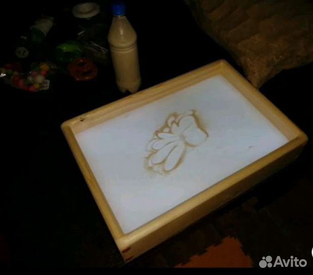 Световой планшет для рисования песком