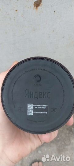 Колонка яндекс Алиса - станция