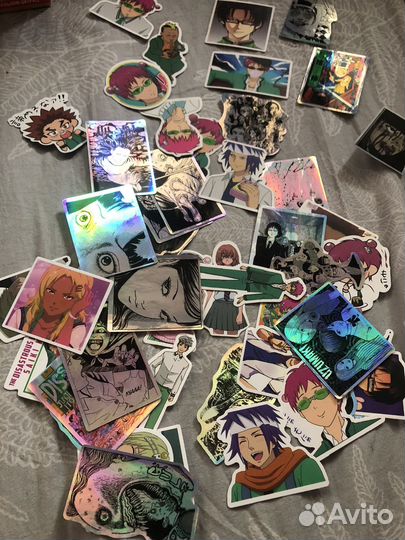 Наклейки аниме