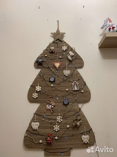 Елка ручной работы