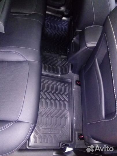 Коврики на chery tiggo 4 pro. Салон + багажник