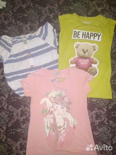 Вещи пакетом на девочку 8-10 лет