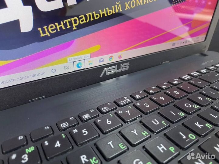 Ноутбук asus AMD E1 / 10GB + SSD 128GB