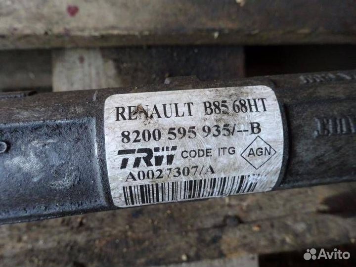 Рулевая рейка Renault Clio 2 2-й рест. 2005