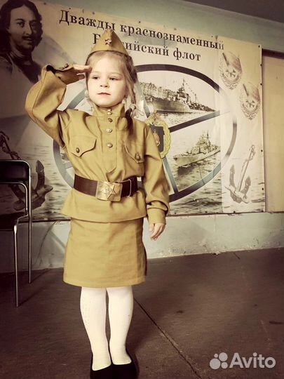 Военный костюм на прокат 116-122