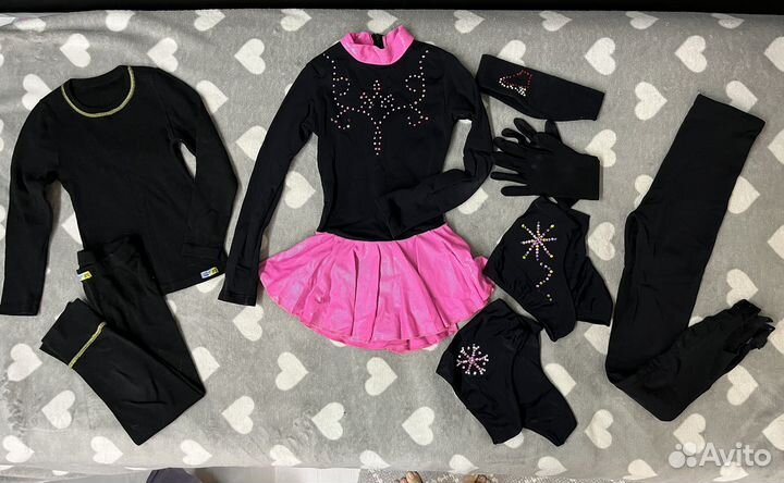 Костюм комплект для фигурного катания 110