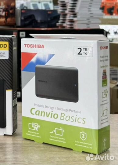 Внешний жесткий диск toshiba