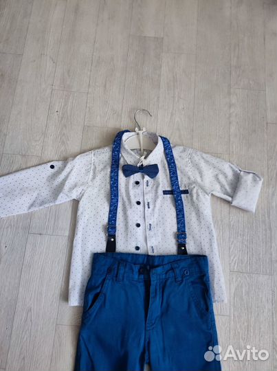 Продам нарядный костюм брюки+рубашка