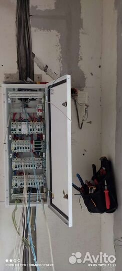Сборка/Монтаж Электрического щита в квартире и тд