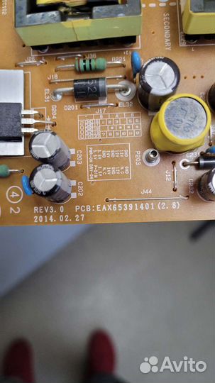 Блок питания Тв lg 32lb570u