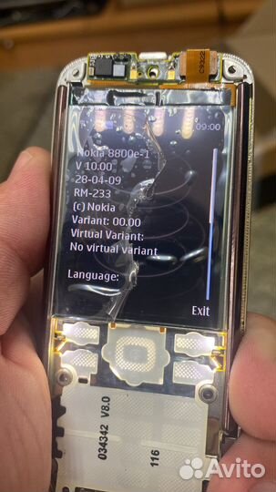 Nokia 8800 arte дисплей, плата, корпусные части