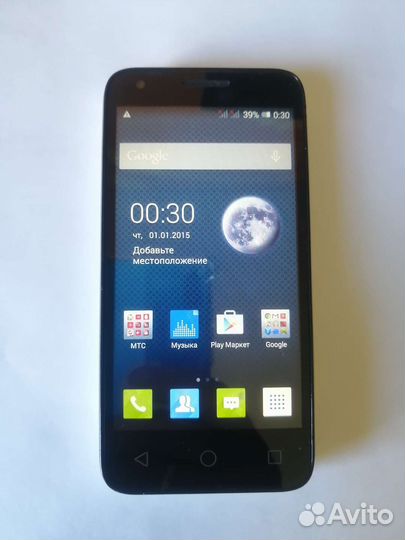 Смартфон alcatel one touch pixi 3