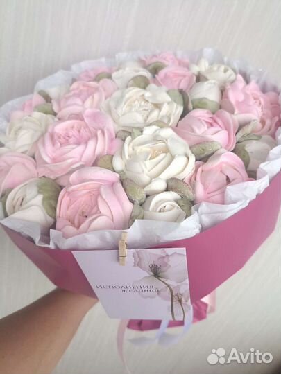 Зефирные букеты на заказ