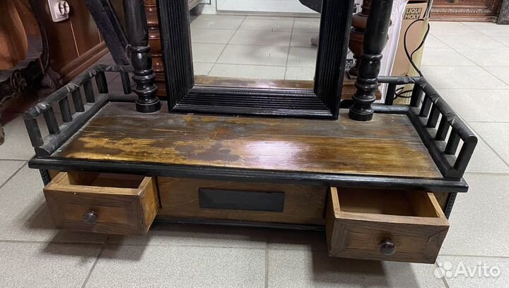 Туалетное зеркало трюмо настольное СССР