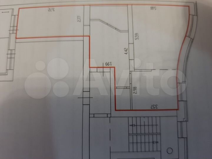 2-к. квартира, 69,3 м², 5/10 эт.