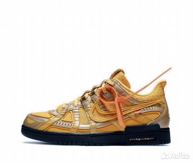 Nike Air Rubber Dunk University Gold х Off-White