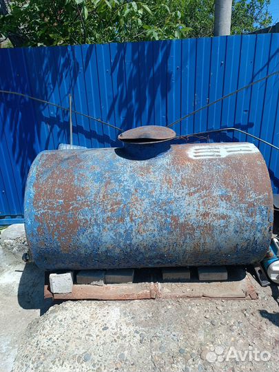 Бочка металлическая с краном