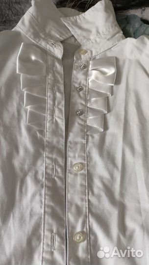 Рубашка белая детская