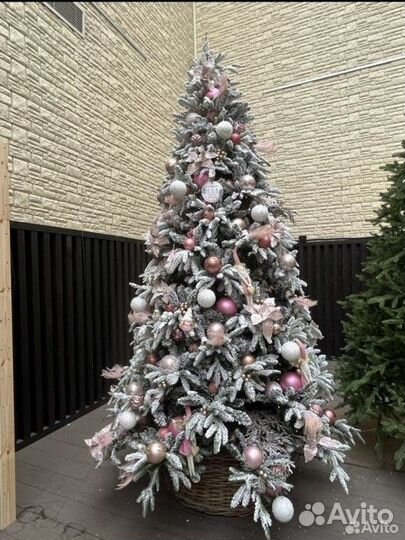 Елка новогодняя литая