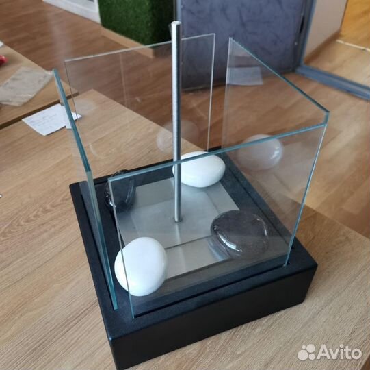 Настольный биокамин для квартиры- настоящий огонь